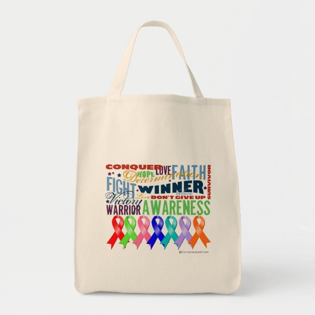 Bolso De Tela Cintas para una causa (Frente)