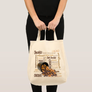 Bolso De Tela Cintas y almendras de chocolate cierran la fotogra
