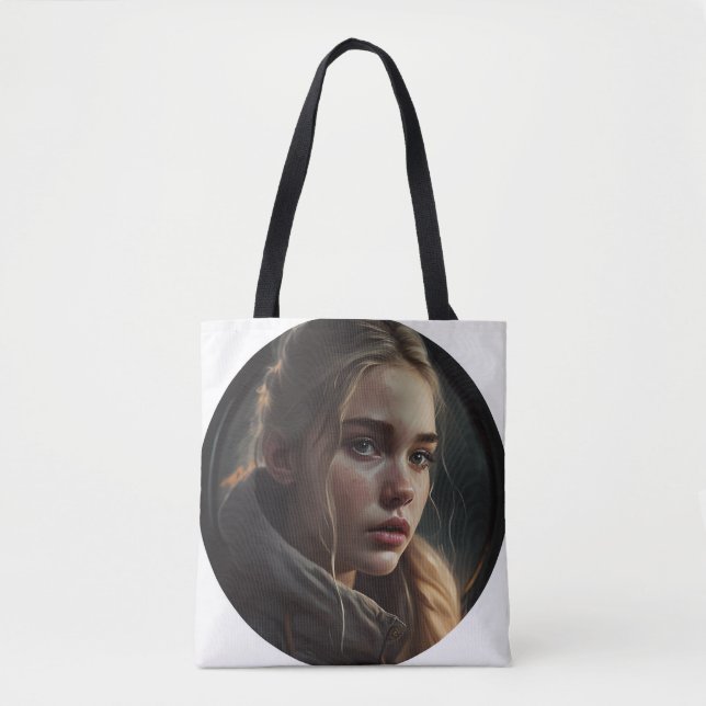 Bolso De Tela Circle girl (Anverso)