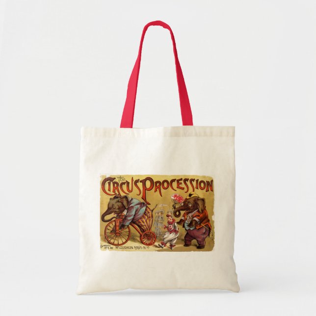 Bolso De Tela Circo (Frente)