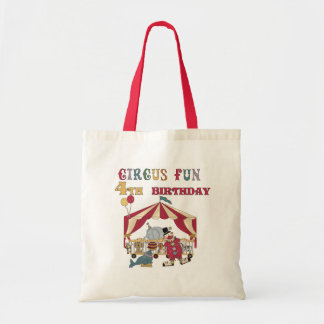 Bolso De Tela Circo 4.º camisetas y regalos de cumpleaños