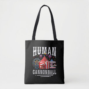 Bolso De Tela Circo Carnaval Bola de Cañón Humano