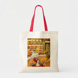 Bolso De Tela Circo de Georges Seurat, Bella Artes de la Vintage