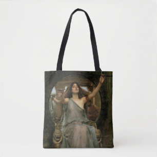 Bolso De Tela Círculo ofreciendo la Copa a los Ulises por JW Wat