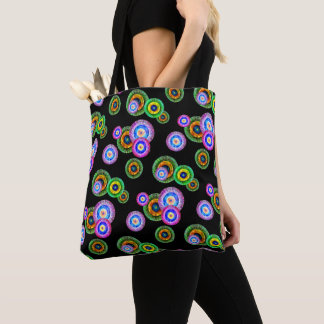 Bolso De Tela Círculos