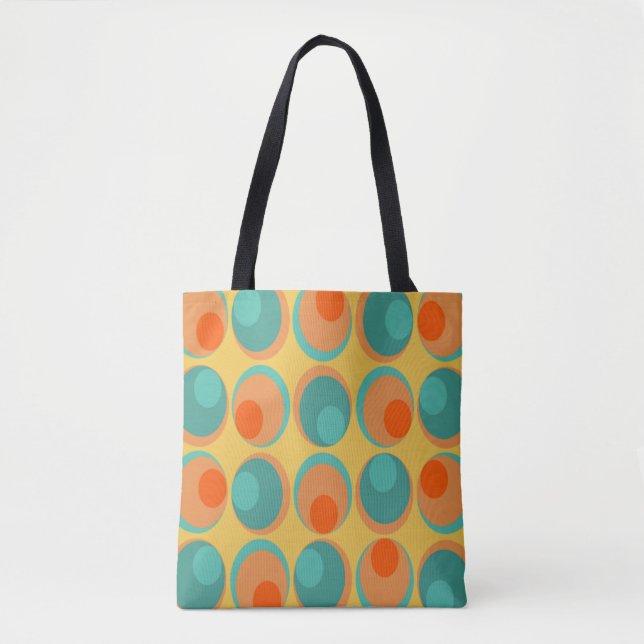 Bolso De Tela Círculos (Anverso)