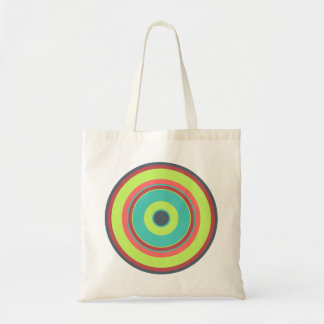 Bolso De Tela Círculos coloridos 04