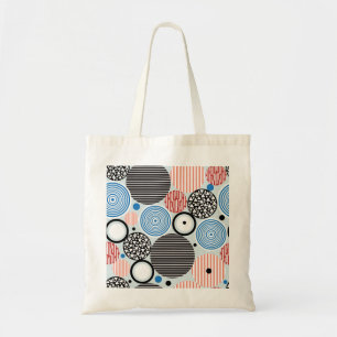 Bolso De Tela círculos multicolores, diseño de patrones gráficos
