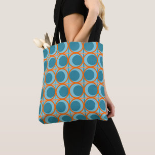 Bolso De Tela Círculos y líneas MCM