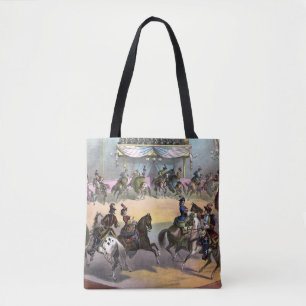 Bolso De Tela Circus Grand Finale, Circa 1872.