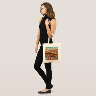 Bolso De Tela Circus Parade Tote Bag