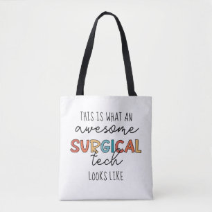 Bolso De Tela Cirugía divertida de técnico quirúrgico o regalos