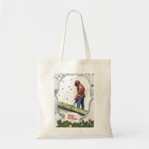 Bolso De Tela Cirujano arborista de las motosierras Navidades Gi
