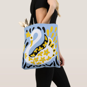 Bolso De Tela Cisne de hadas al estilo ruso