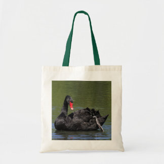 Bolso De Tela Cisne negro
