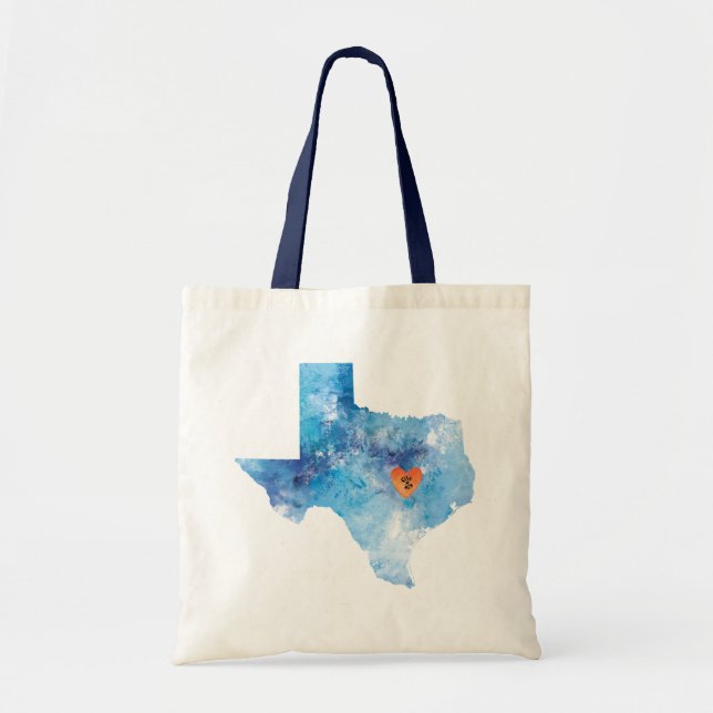 Bolso De Tela CISV Austin Heart of Texas (Frente)