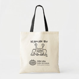 Bolso De Tela CISV Austin "Hi How Are You" Tote Bag