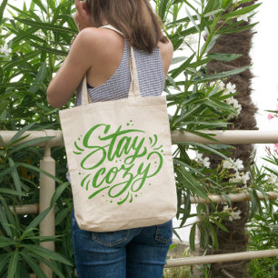 Bolso De Tela Cita acogedora para el invierno