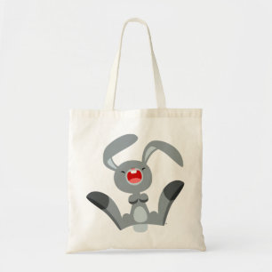 Bolso De Tela Cita alegre Personalizado Rabbit Bag