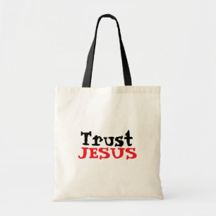 Bolso De Tela Cita cristiana 'Confía en Jesús' 