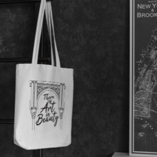 Bolso De Tela Cita de belleza artística