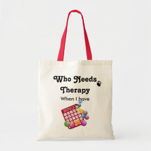 Bolso De Tela Cita de Bingo Funny Bingo