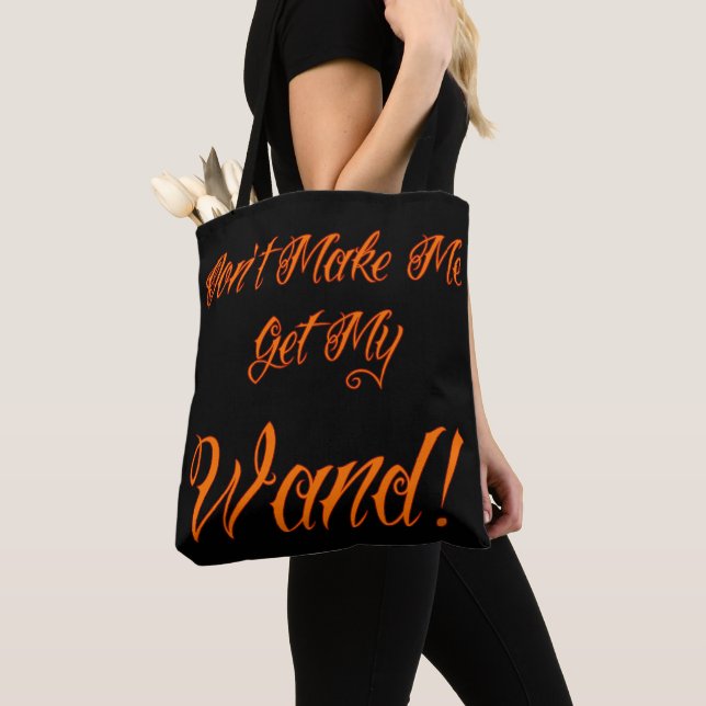 Bolso De Tela Cita de Brujas de Halloween (Detalle)