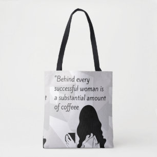 Bolso De Tela cita de café