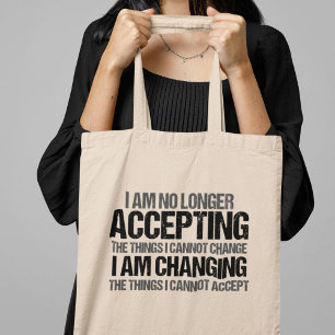 Bolso De Tela Cita de cambio de activista político inspirador