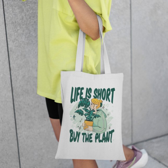 Bolso De Tela Cita de compra de plantas (Subido por el creador)