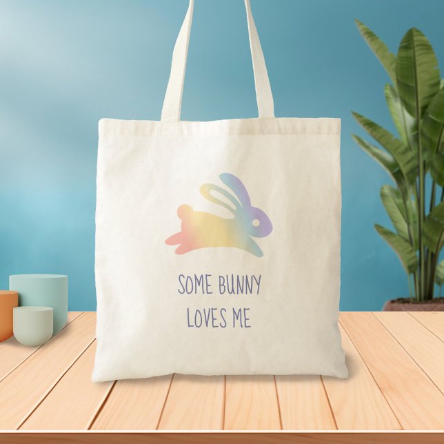 Bolso De Tela Cita de conejo arcoiris (Subido por el creador)