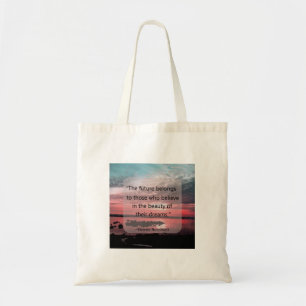 Bolso De Tela Cita de Eleanor Roosevelt