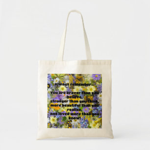 Bolso De Tela Cita de Empath Bravery Positive Animation