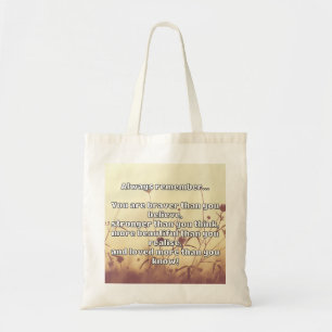 Bolso De Tela Cita de Empath Bravery Positive Animation