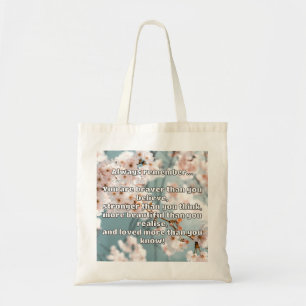 Bolso De Tela Cita de Empath Bravery Positive Animation