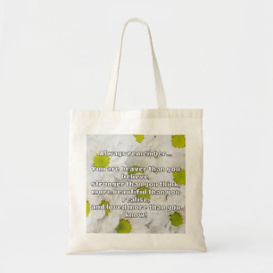 Bolso De Tela Cita de Empath Bravery Positive Animation