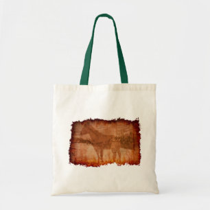 Bolso De Tela Cita de Equine Art y "Sueño de caballos"