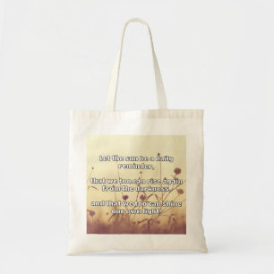 Bolso De Tela Cita de estímulo positiva de Empath Shine