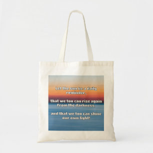 Bolso De Tela Cita de estímulo positiva de Empath Shine