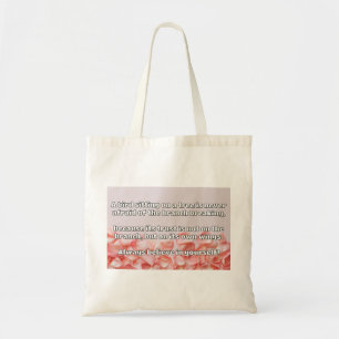 Bolso De Tela Cita de estímulo positivo de Empath Belig