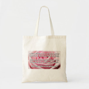 Bolso De Tela Cita de estímulo positivo de Empath Belig