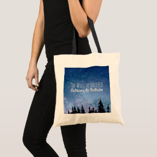 Bolso De Tela Cita de Éxito Motivacional Inspirador de Metas