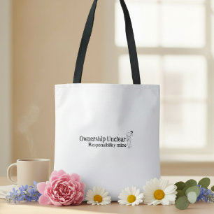Bolso De Tela Cita de humor sarcasmo divertido ingenioso