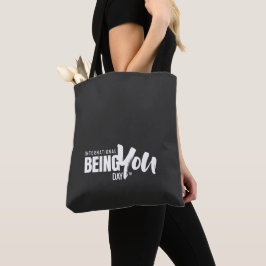 Bolso De Tela Cita de International Being You Day Tote Bag