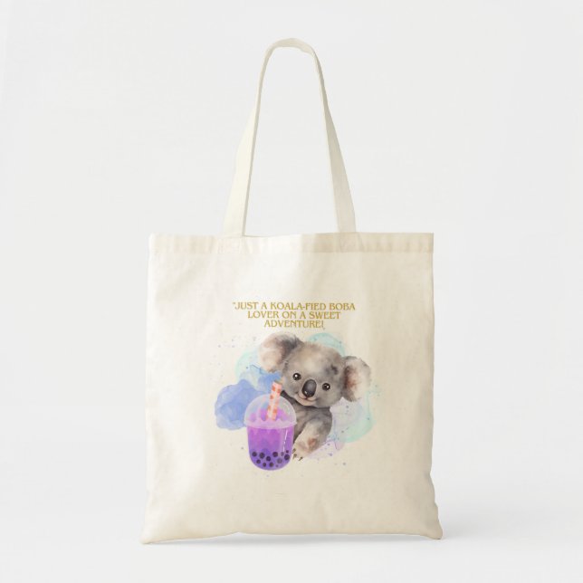 Bolso De Tela cita de kohala - sólo aventura de kohala boba (Frente)