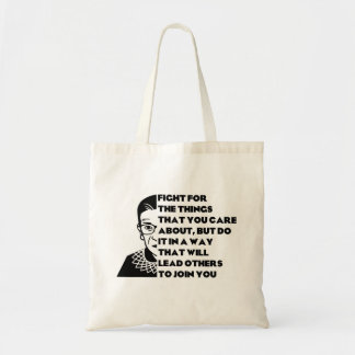 Bolso De Tela Cita de la dirección de RBG