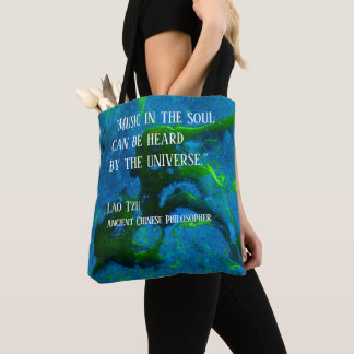 Bolso De Tela Cita de Lao Tzu