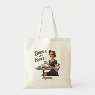 Bolso De Tela Cita de Lover para libros y libros de café