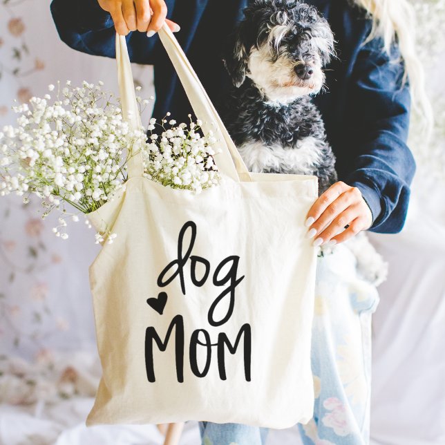 Bolso De Tela Cita de mamá de perro lindo (Subido por el creador)