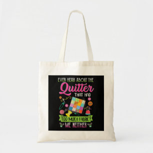 Bolso De Tela Cita de mujeres que se oyen sobre terremotos